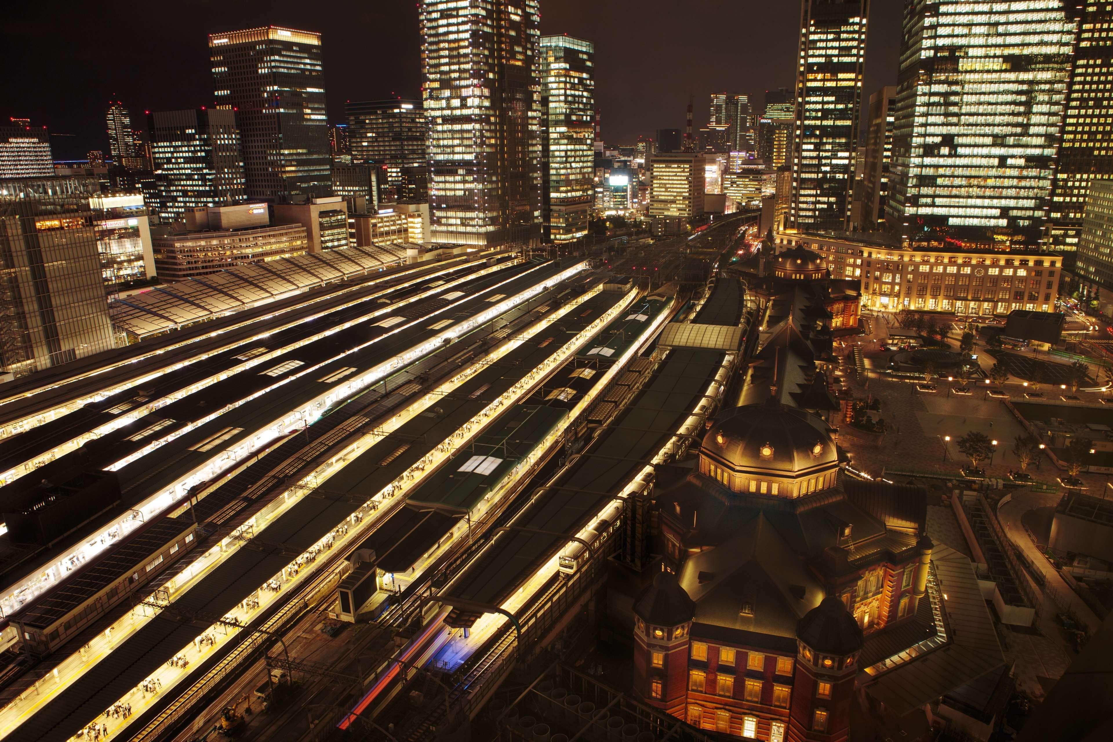 Marunouchi Hotel Τόκιο Εξωτερικό φωτογραφία The station at night