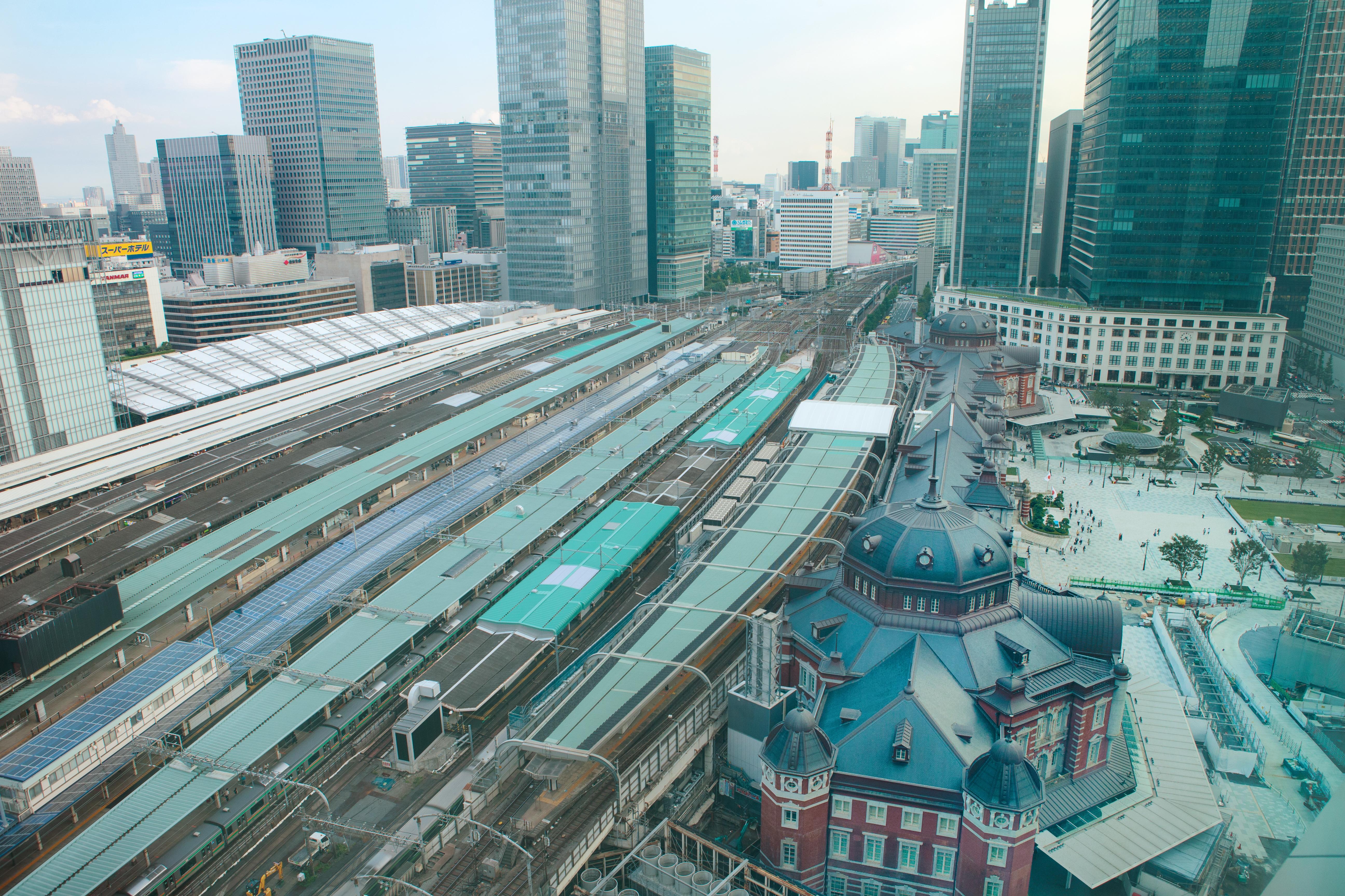 Marunouchi Hotel Τόκιο Εξωτερικό φωτογραφία Aerial view of the platforms